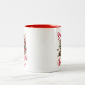 Tasse 2 Couleurs Livres Couvertures et Chocolat Chaud  (Centre)