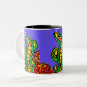 Tasse 2 Couleurs Lizard Love (Devant gauche)