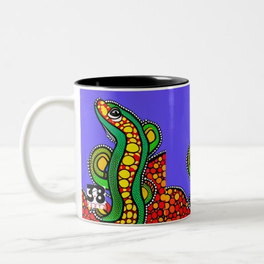 Tasse 2 Couleurs Lizard Love (Gauche)