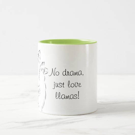 Tasse 2 Couleurs Llama (Centre)