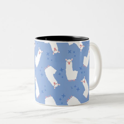 Tasse 2 Couleurs Llama (Devant droit)