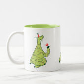 Tasse 2 Couleurs Llama Arbre de Noël (Gauche)
