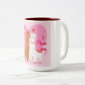 Tasse 2 Couleurs Llama Dites-vous (Devant droit)