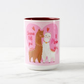 Tasse 2 Couleurs Llama Dites-vous (Centre)