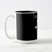 Tasse 2 Couleurs Llama Gift | Dame folle d'Alpaca (Gauche)