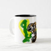 Tasse 2 Couleurs Llama Joy mignon (Devant gauche)
