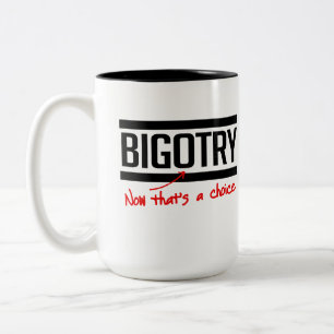 TASSE 2 COULEURS L'OBSCURANTISME EST UN CHOIX