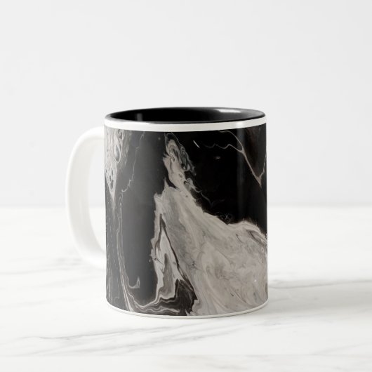 Tasse 2 Couleurs L'obscurité devient nuit (Devant gauche)