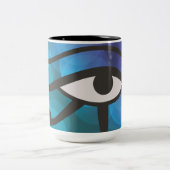 Tasse 2 Couleurs L'oeil de Huros. (Centre)