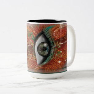 Tasse 2 Couleurs L'oeil de Nikole