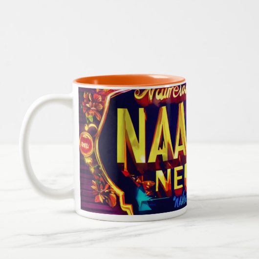 Tasse 2 Couleurs Logo 3D Noor (Gauche)