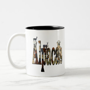 Tasse 2 Couleurs Logo Alpacas Avec Alpacas,
