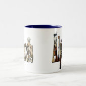Tasse 2 Couleurs Logo Alpacas Avec Alpacas, (Centre)