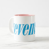Tasse 2 Couleurs Logo-Aqua dix-sept (Devant gauche)