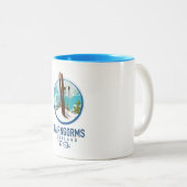 Tasse 2 Couleurs Logo Cairngorms Écosse (Devant droit)