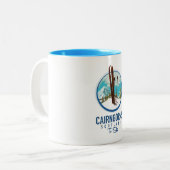 Tasse 2 Couleurs Logo Cairngorms Écosse (Devant gauche)