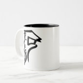 Tasse 2 Couleurs Logo Calvin (Devant gauche)