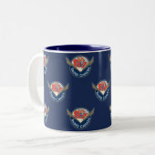 Tasse 2 Couleurs Logo CBC 1940s (Devant gauche)