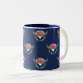 Tasse 2 Couleurs Logo CBC 1940s (Devant droit)
