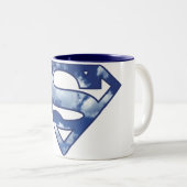 Tasse 2 Couleurs Logo Cloud Supergirl (Devant droit)