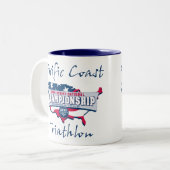 Tasse 2 Couleurs Logo de champion (Devant gauche)