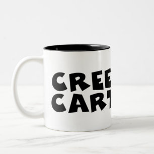 Tasse 2 Couleurs Logo de Creekrat CARtoon Studios