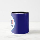 Tasse 2 Couleurs Logo de Joe Biden 2020 (Centre)