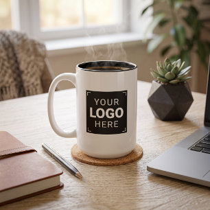 Tasse 2 Couleurs Logo de Marque à Votre Manière