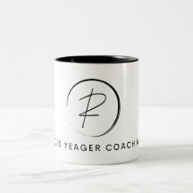 Logo de signature de coaching de Russ Yeager