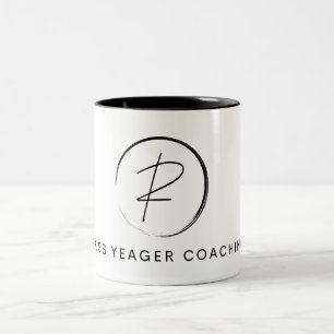 Tasse 2 Couleurs Logo de signature de coaching de Russ Yeager