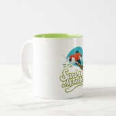 Tasse 2 Couleurs Logo de ski Sundance Mountains (Devant gauche)