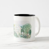 Tasse 2 Couleurs Logo de Villa San Esprit® (Devant droit)