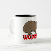 Tasse 2 Couleurs Logo de wombat (Devant gauche)