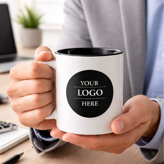 Tasse 2 Couleurs Logo d'entreprise personnalisé
