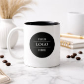 Tasse 2 Couleurs Logo d'entreprise personnalisé