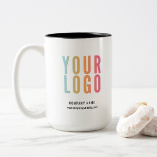 Tasse 2 Couleurs Logo d'entreprise promotionnel