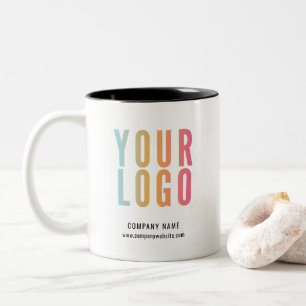 Tasse 2 Couleurs Logo d'entreprise promotionnel