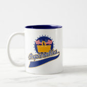 Tasse 2 Couleurs Logo d'équipe de Deplorables (Gauche)