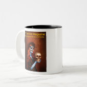 Tasse 2 Couleurs Logo du magazine Chambre (Devant gauche)