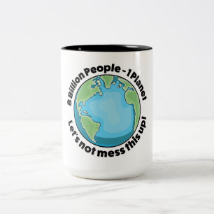 Tasse 2 Couleurs Logo Environnement