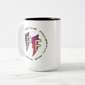 Tasse 2 Couleurs Logo Fizzle Force (Devant gauche)