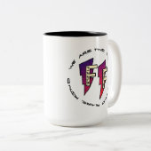 Tasse 2 Couleurs Logo Fizzle Force (Devant droit)