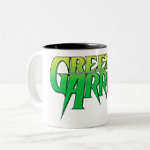 Tasse 2 Couleurs Logo Flèche verte 3 (Devant gauche)