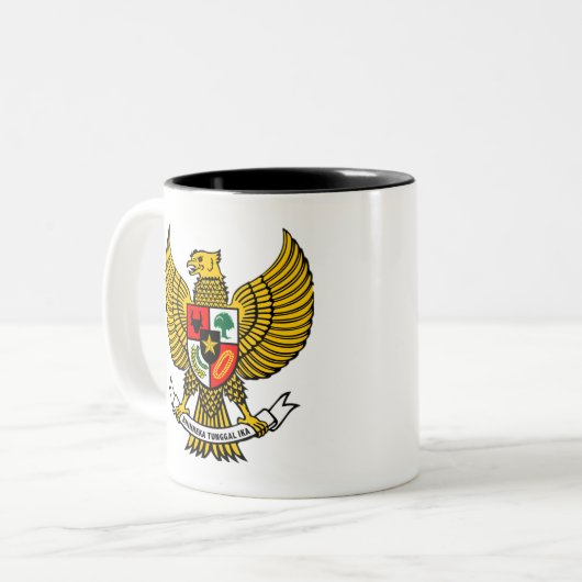 Tasse 2 Couleurs logo garuda (Devant gauche)