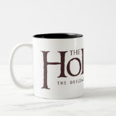 Tasse 2 Couleurs Logo Hobbit - Sombre (Gauche)