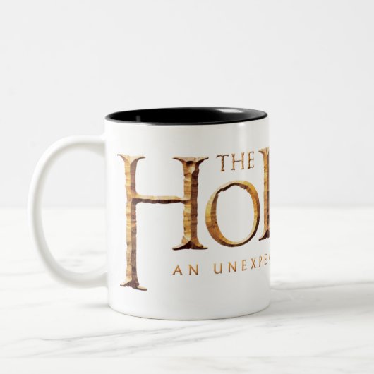Tasse 2 Couleurs Logo Hobbit Texturé (Gauche)