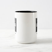 Tasse 2 Couleurs Logo Marque (Centre)