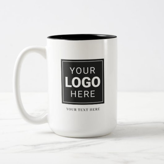 Tasse 2 Couleurs Logo Marque (Gauche)