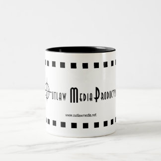 Tasse 2 Couleurs Logo noir d'OMP