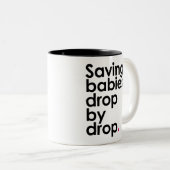 Tasse 2 Couleurs Logo NWMMB (Devant droit)